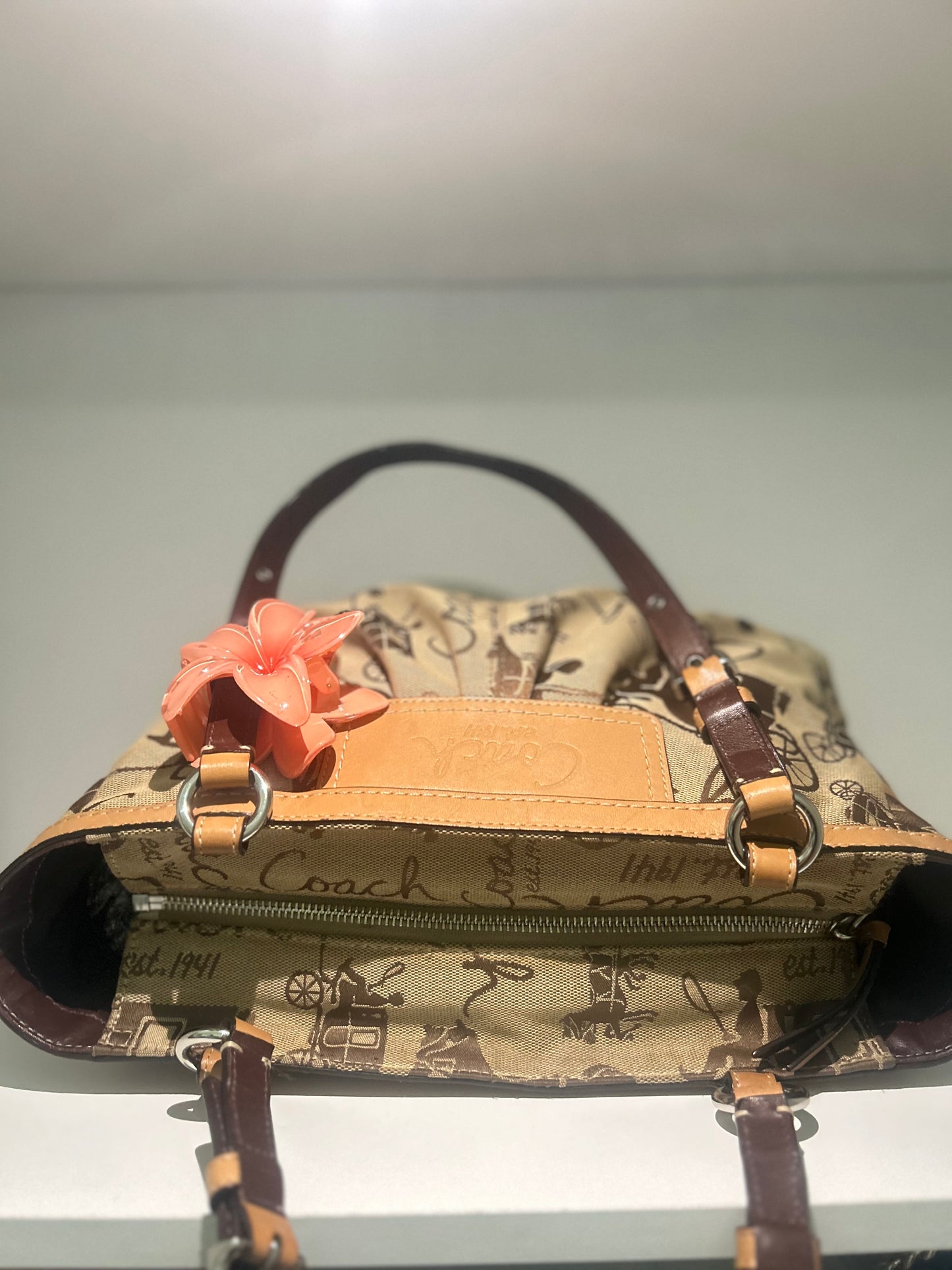 Coach Horse & Carriage Tote