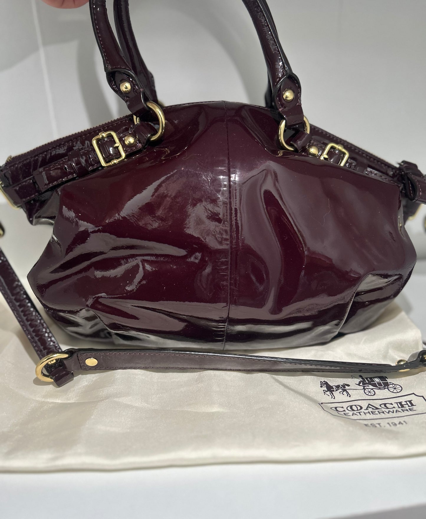 Coach Madison Patent Leather