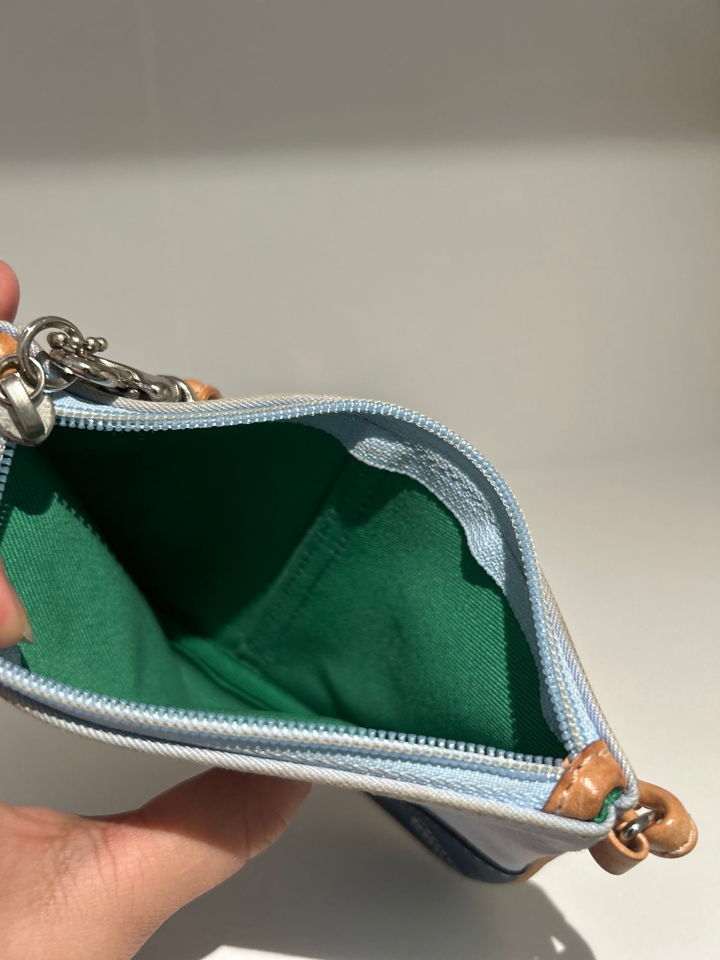 Blue Wristlet