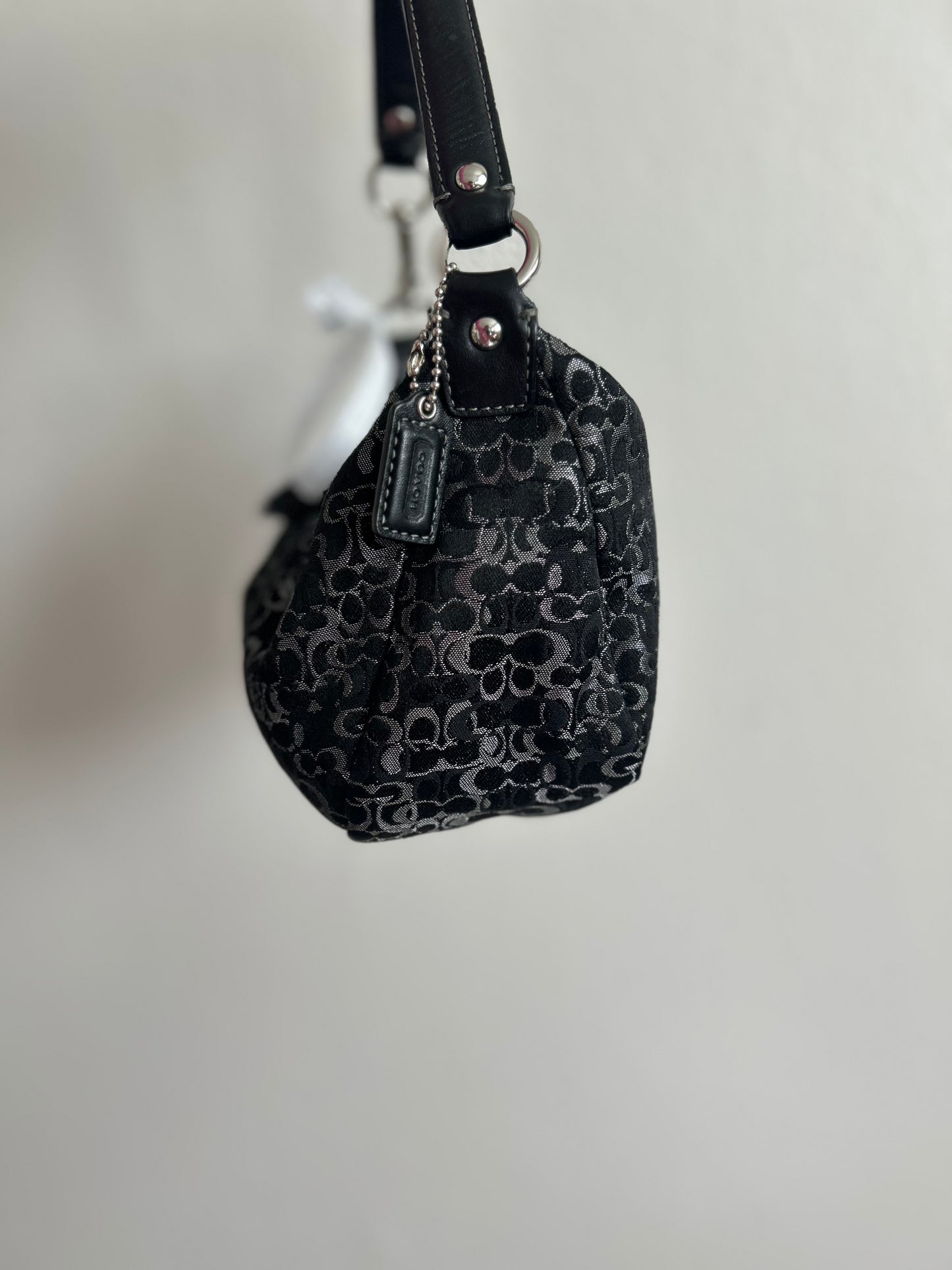 Coach Signature Lurex small purse