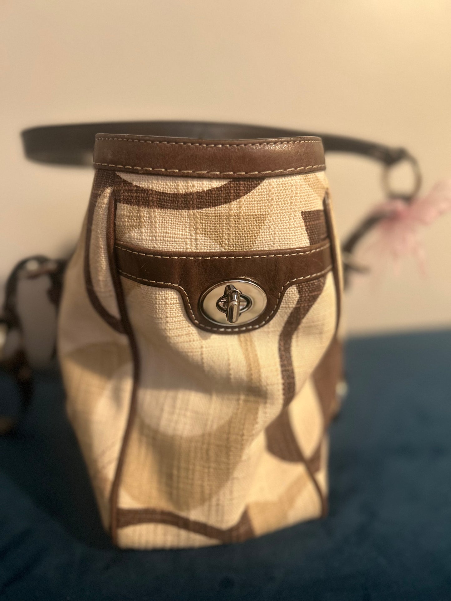 Coach Signature Tonal Tote Bag