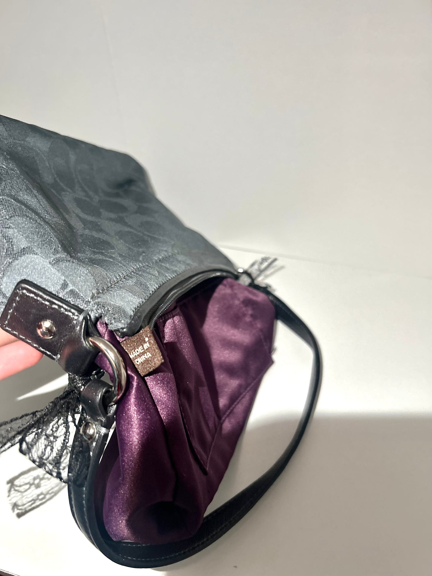 Lurex Coach Purse