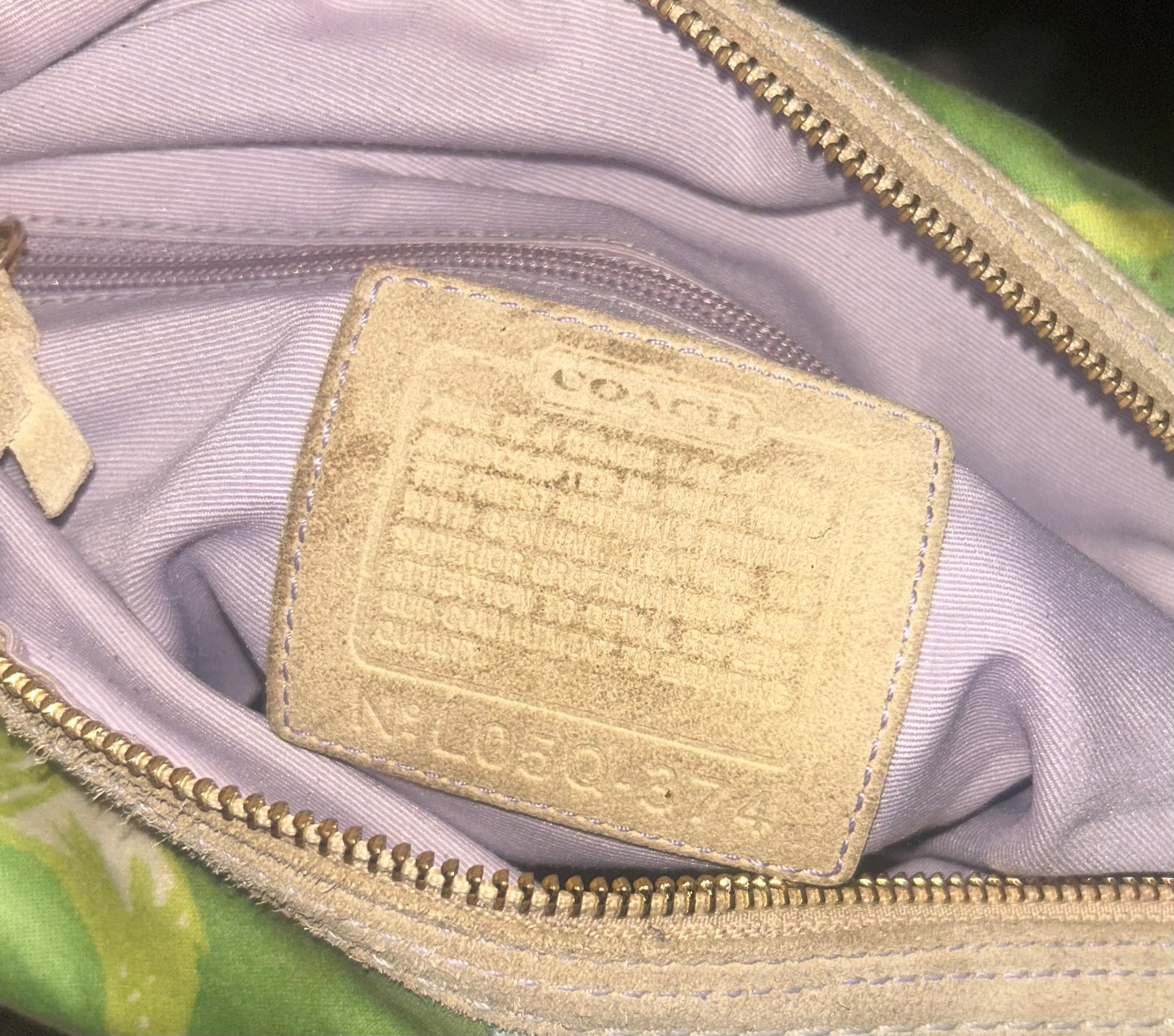 Rare Coach Hobo Patchwork