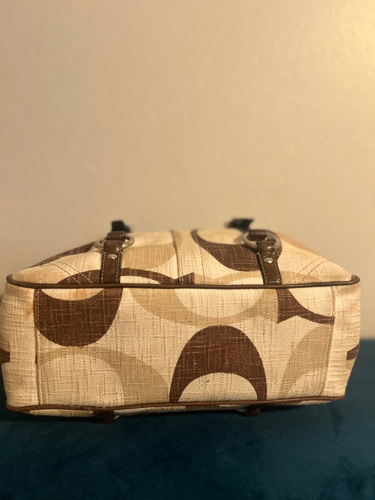 Coach Signature Tonal Tote Bag