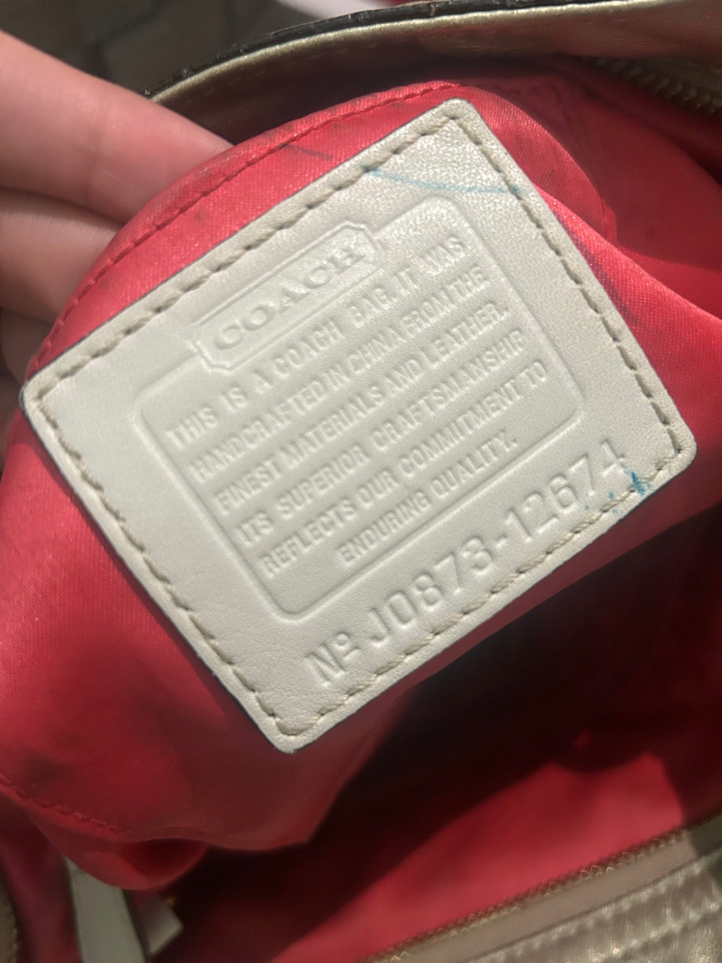 Coach Zoe Shoulder Bag