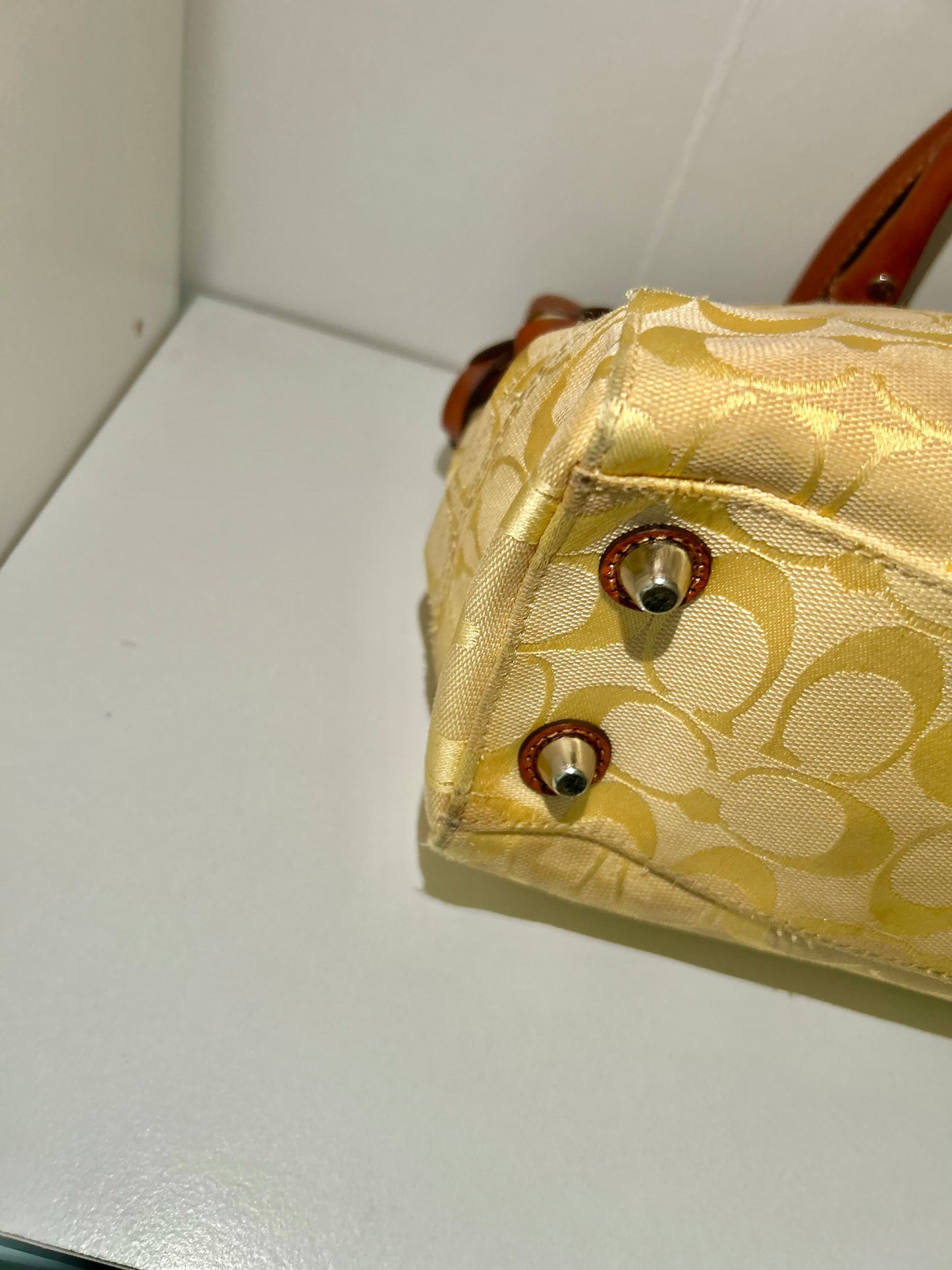 Coach Hampton Signature Satchel