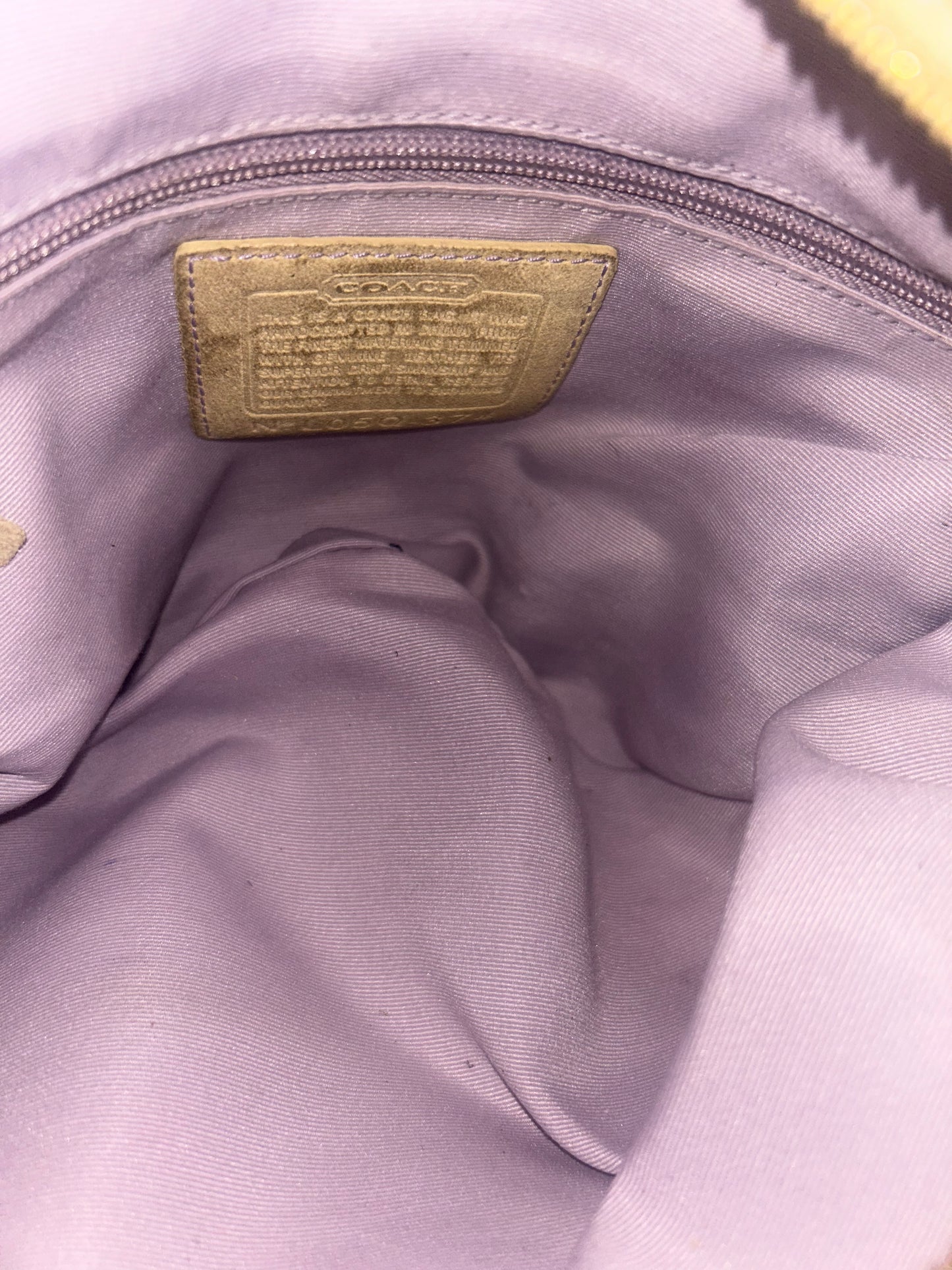 Rare Coach Hobo Patchwork