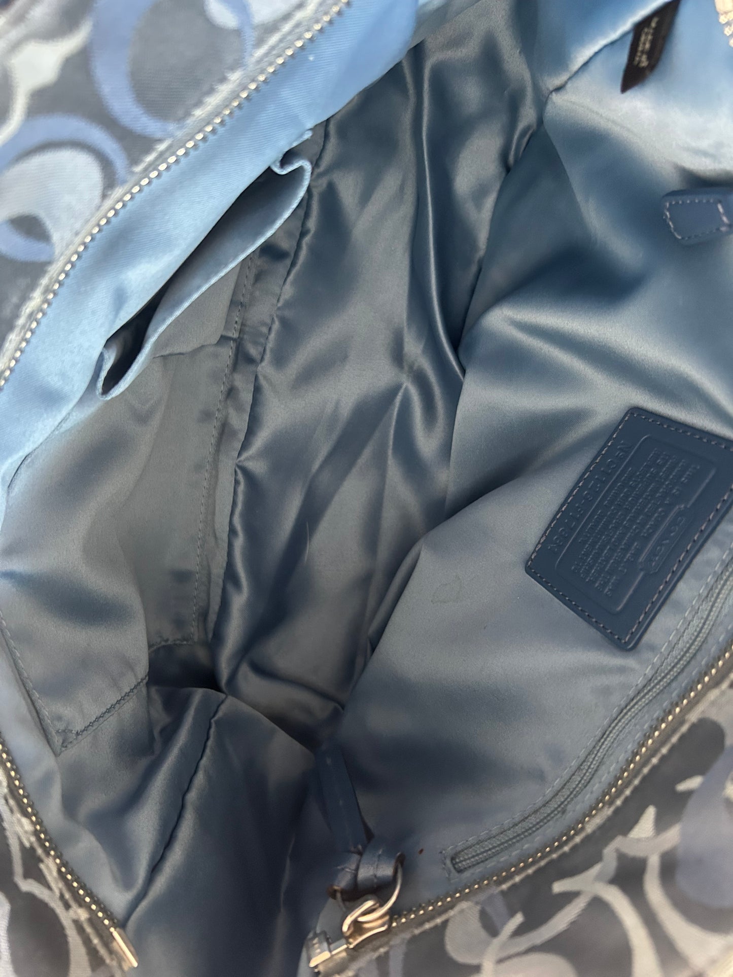 Signature Blue Tote