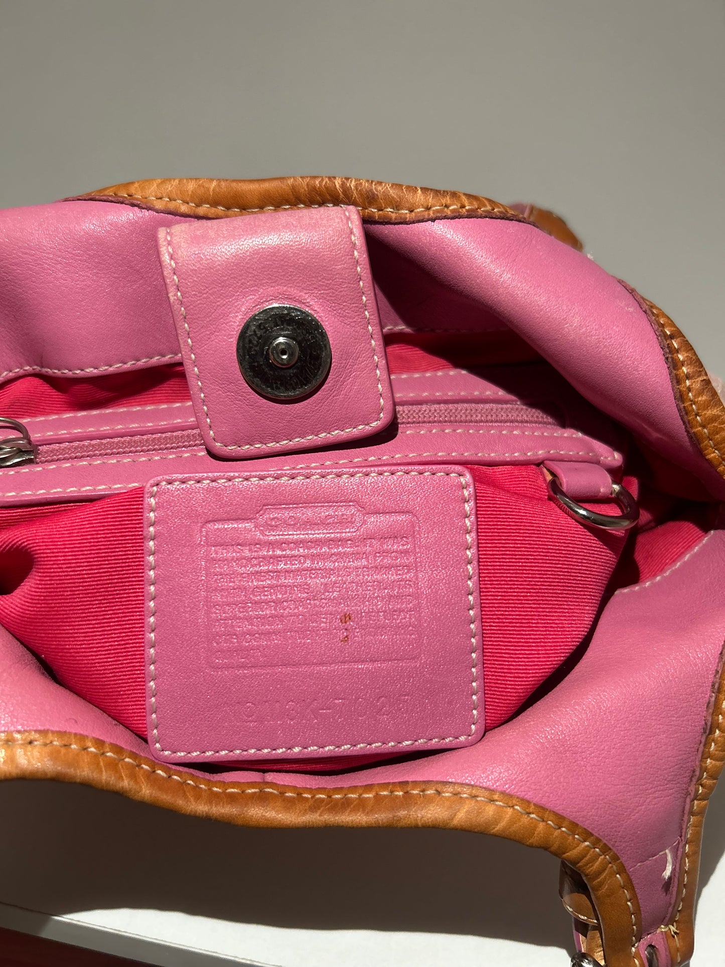 Pink Coach Shoulderbag