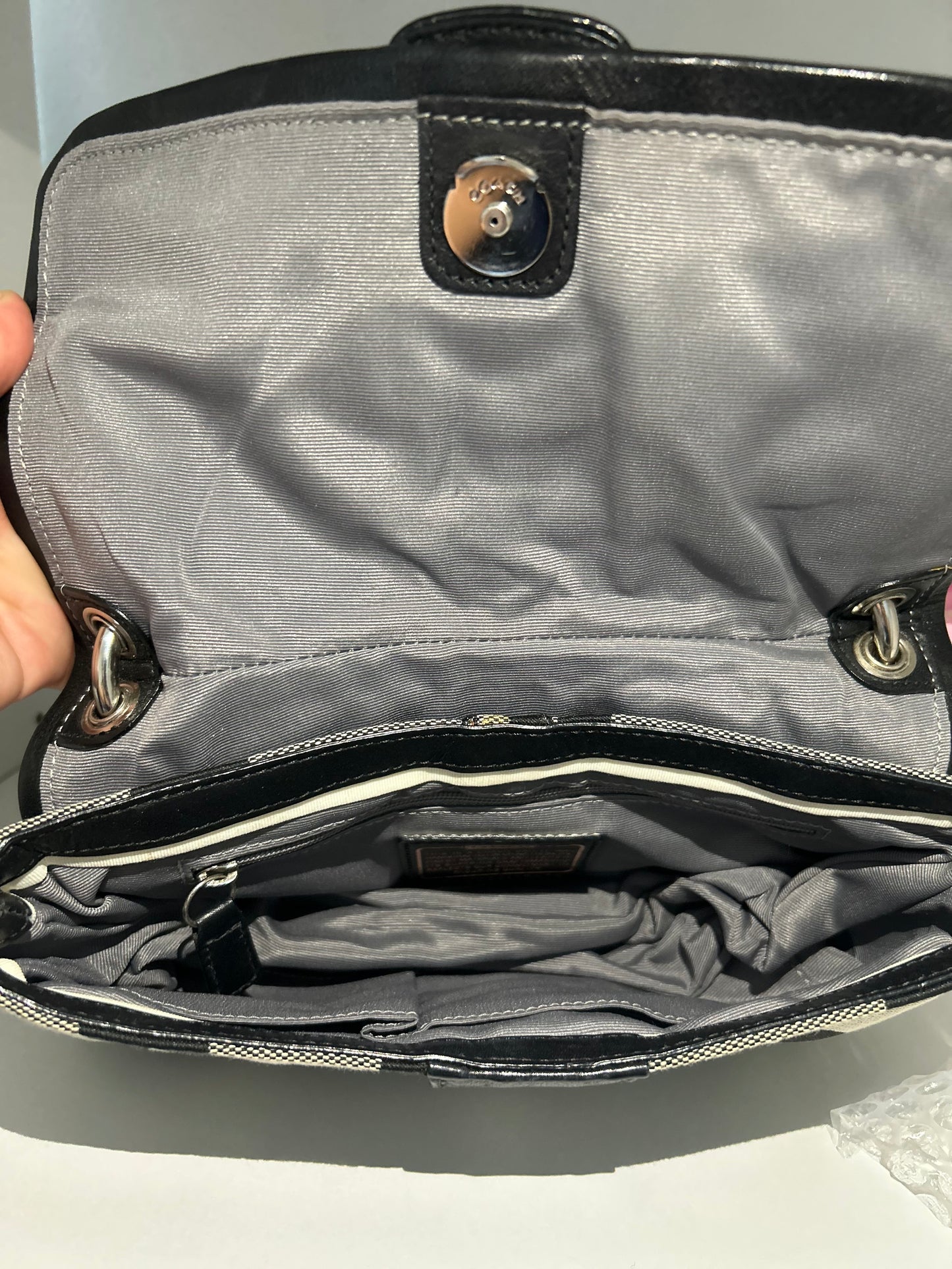 Coach Parker Bow Shoulder Bag