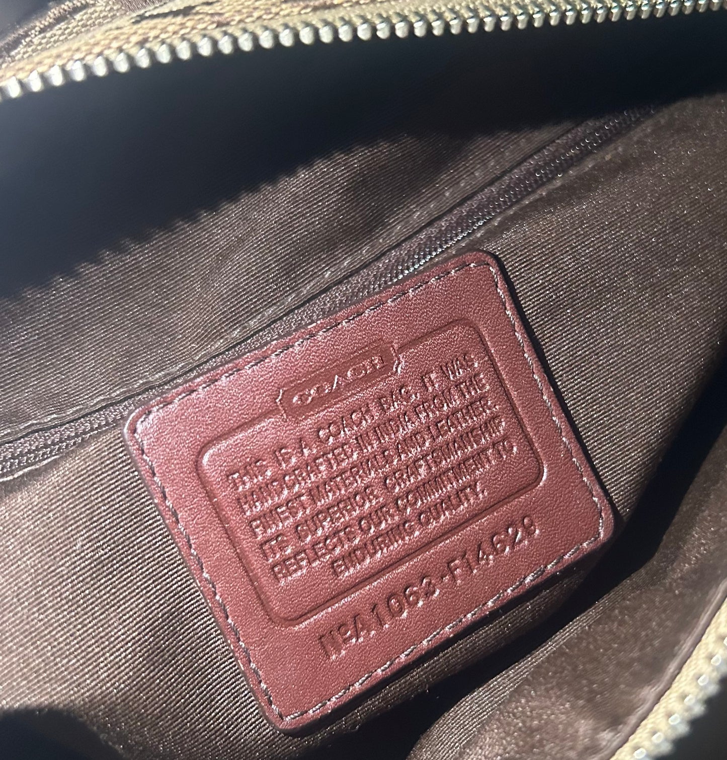 Coach Horse & Carriage Tote