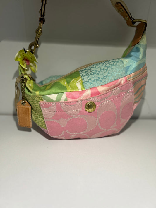 Rare Coach Hobo Patchwork