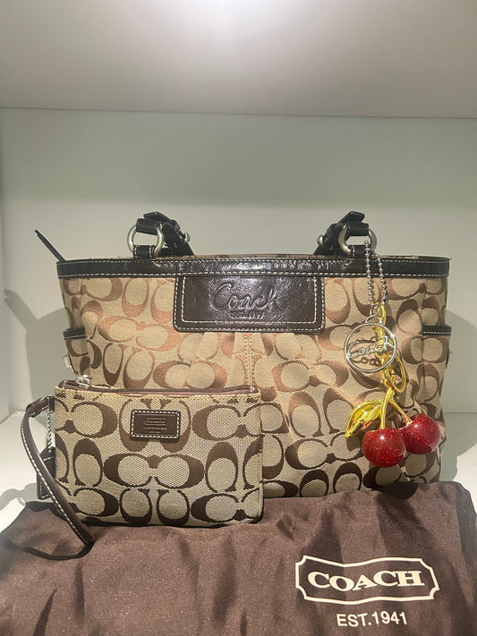Coach Gallery Tote Set