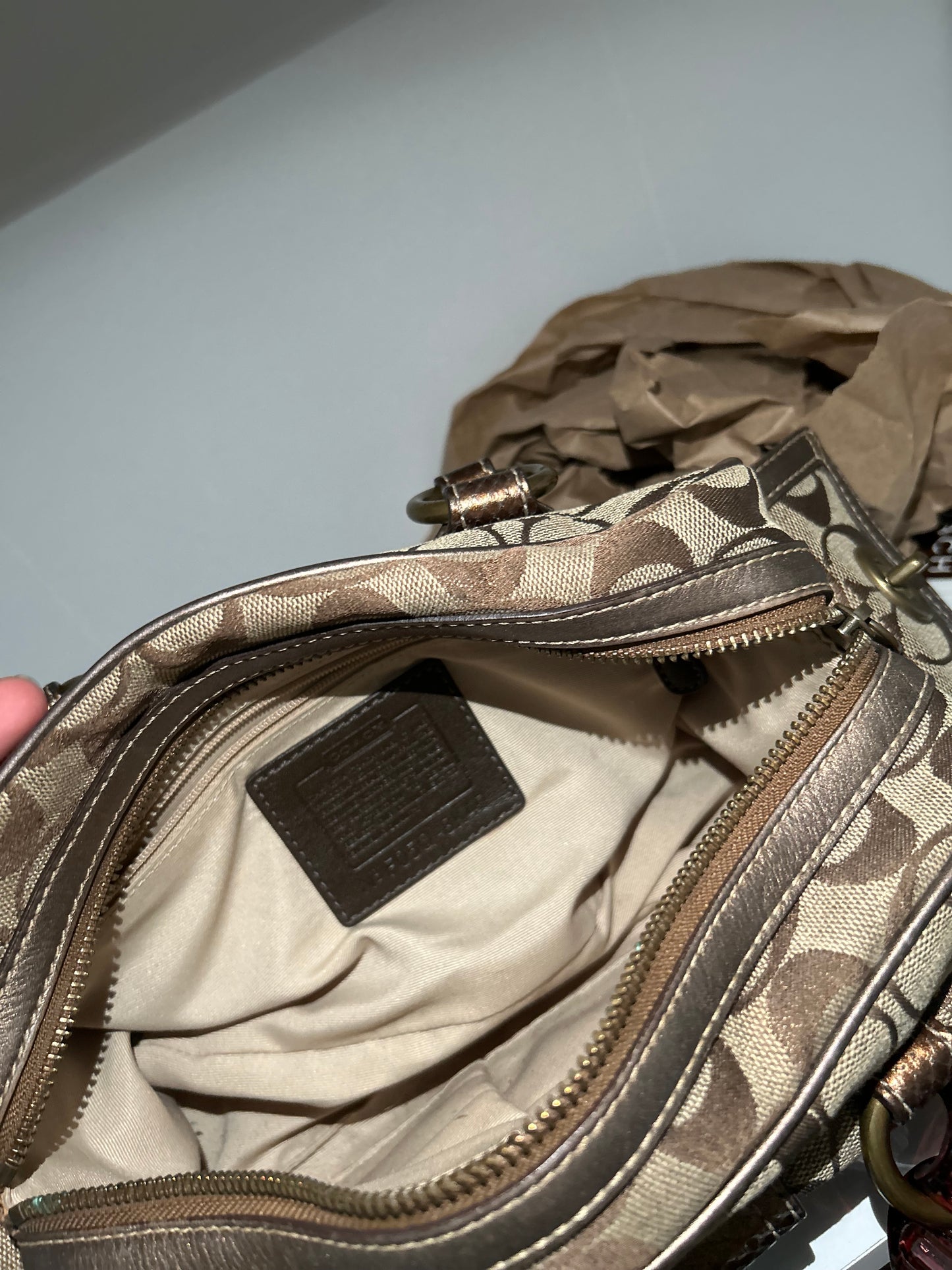 RARE Small Snake Coach Satchel