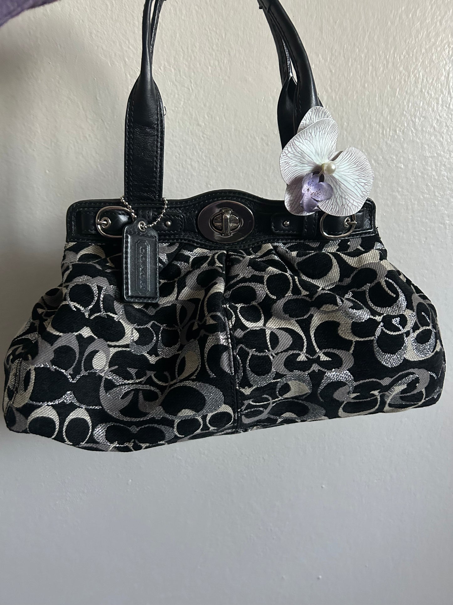 *RARE* Coach Lurex Satchel
