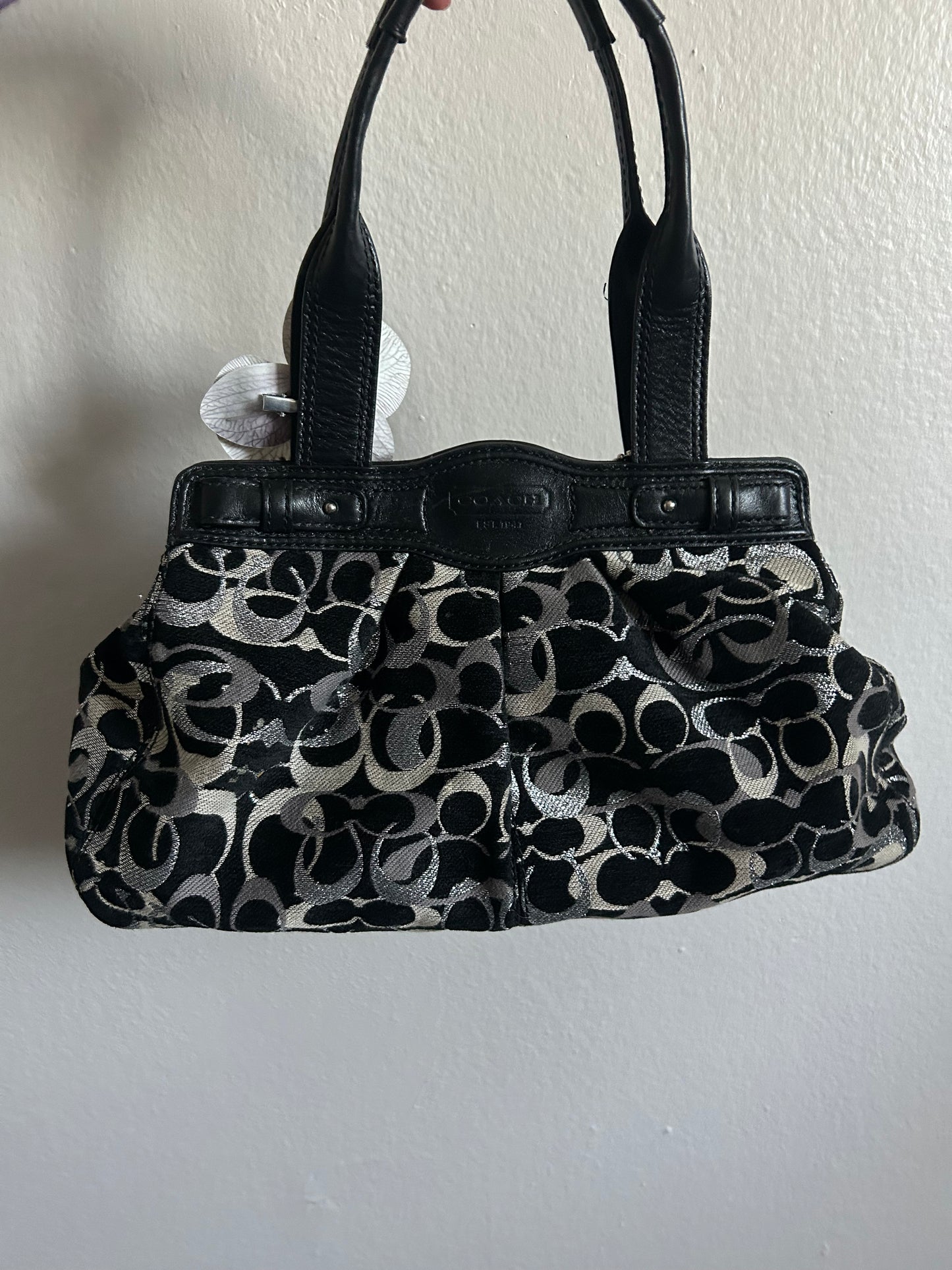 *RARE* Coach Lurex Satchel