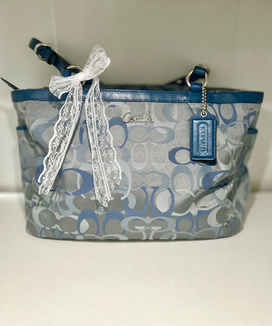 Signature Blue Tote