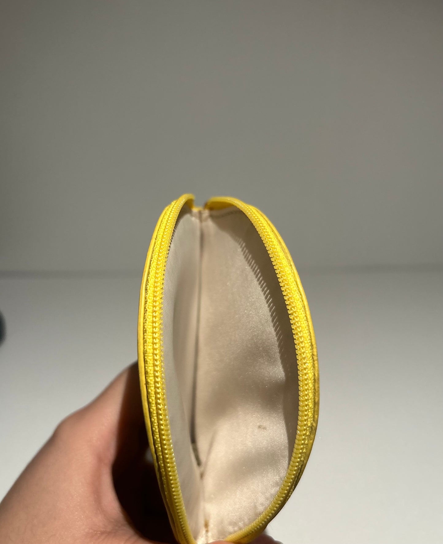 Coach Banana Zipper Keychain