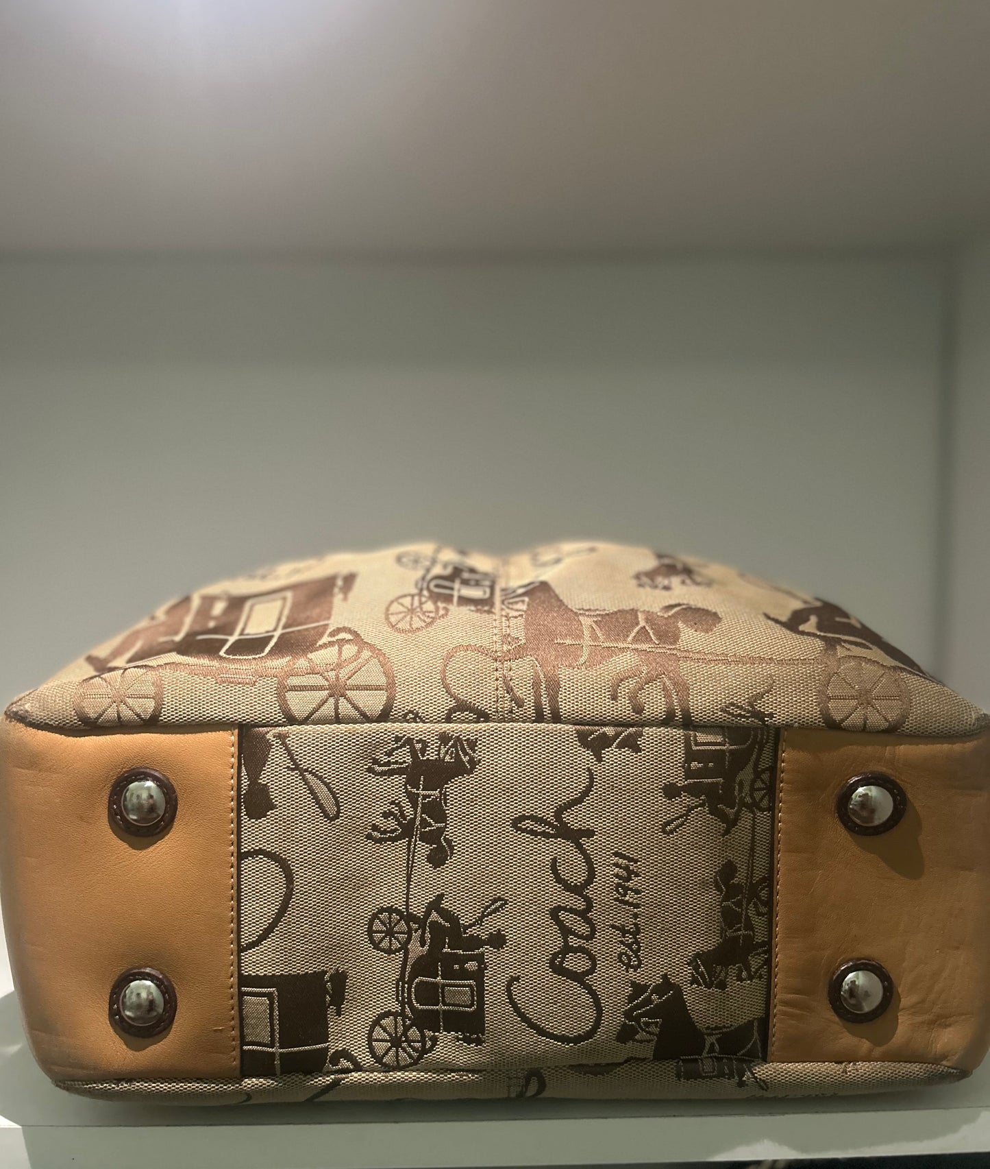 Coach Horse & Carriage Tote