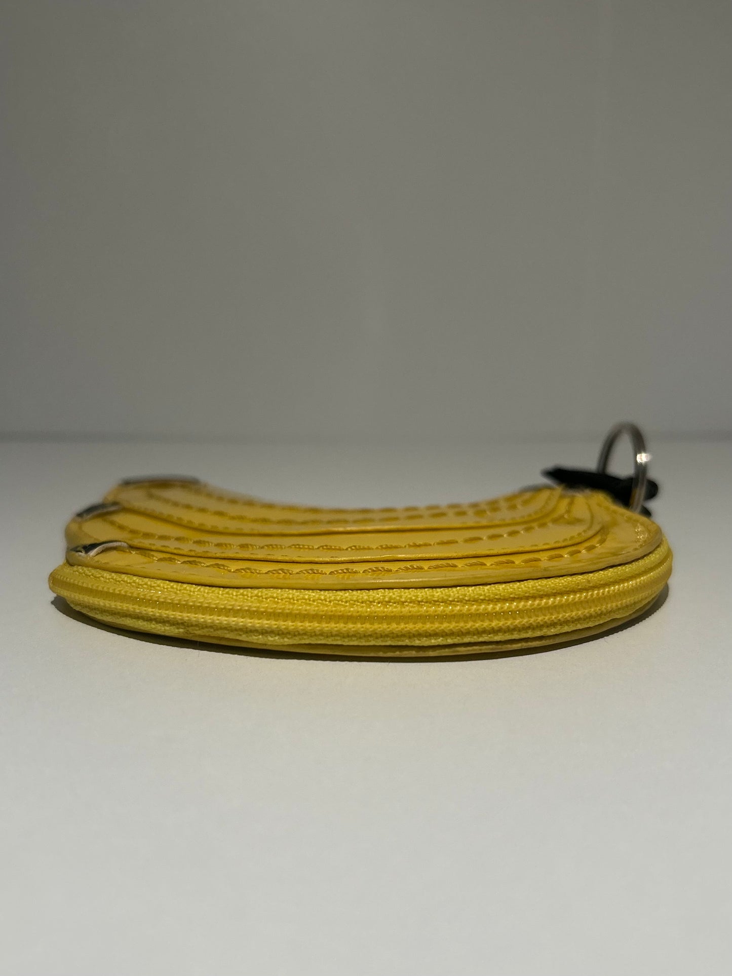 Coach Banana Zipper Keychain