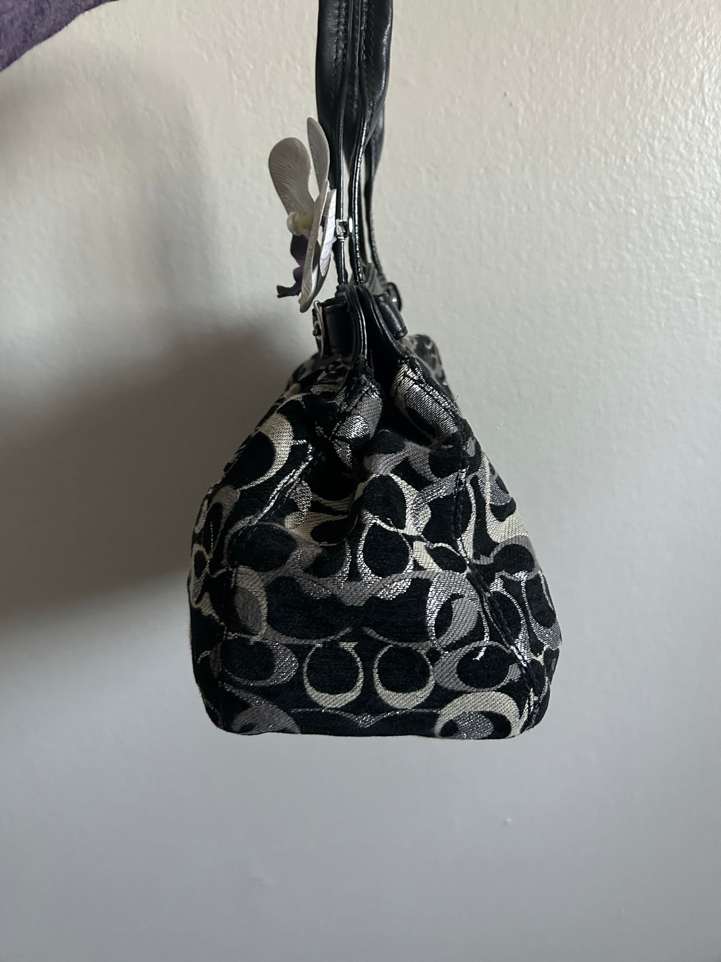 *RARE* Coach Lurex Satchel