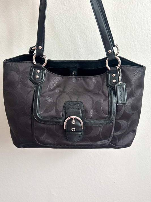 Coach Campbelle Belle Lurex tote